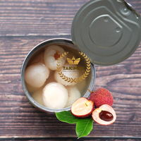 Litchis frais 100% nouvelle récolte en conserve, sirop léger 14-17% Brix, durée de conservation 36 mois, meilleur prix, haute qualité Takimex Vietnam