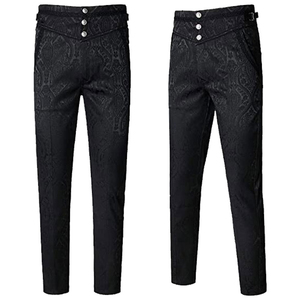 Pantalon gothique sur mesure de conception respirante pour hommes pantalon Punk pantalon Streetwear pour hommes pantalon gothique de qualité supérieure pantalon entier - Product Image 5