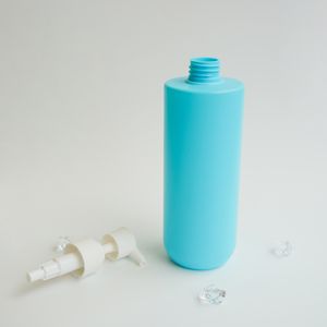 Embalaje para cosméticos, botellas de plástico de 500ml, loción corporal verde, champú acondicionador para limpiador Facial, venta 2025 - Product Image 6