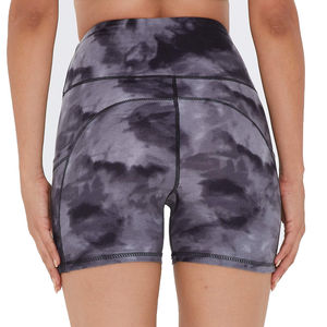 Short de Yoga de sport taille haute pour femme Sexy Biker Buttery Feel Seamless Respirant Fleece 100% Cotton Plus Size Board Shorts - Product Image 5