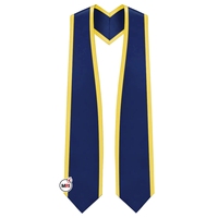 Écharpe de remise de diplôme en satin avec drapeau national du Congo Kinshasa, sublimation, haute qualité, sur mesure, unisexe, pour la cérémonie de remise des diplômes (MRI)