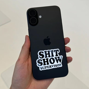 Custom SHIT SHOW SUPERVIOR libro decorativo duradero resistente a la intemperie móvil pegatina impermeable UV impreso pegatina - Product Image 6