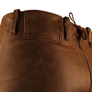 Shorts en cuir pour homme de créateur professionnel, style urbain, couleur unie, coupe ajustée, respirant, séchage rapide, personnalisable directement - Product Image 5