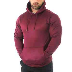 Custom Logo Plus Size <b>Men</b> Winter Sublimation Breathable Polyester Blank Sports <b>Hoodies</b> Outdoor Fitness <b>Running</b> - Product Image 3