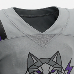 Uniforme de Fútbol Americano Personalizado con Logotipo para Hombre, Nuevo Diseño, Ropa Deportiva de Alto Rendimiento, Jersey Estampado de Sarga, Equipación Deportiva - Product Image 4