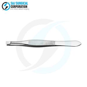 Pinzas inclinadas clásicas Puntas de precisión de acero alemán para esculpir y peinar cejas de salón de gama alta - Product Image 4