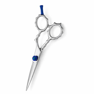 Ciseaux de coiffure artistiques de 6,5 pouces avec accent bleu, en acier inoxydable, ciseaux de barbier professionnels, outil de salon - Product Image 1