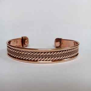 Cobre ajustable para pulsera Diseño de estrella vintage Joyería de meditación india de metal para hombres Mujeres Estrella vintage de moda - Product Image 6