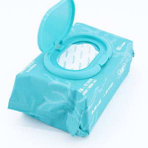 Lingettes humides pour bébé Uniquality, 80 lingettes, sans alcool, pour le nettoyage des mains et de la bouche des bébés, logo personnalisé - Product Image 5