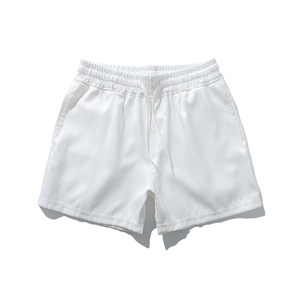 Nuevos pantalones cortos de gimnasio de secado rápido con bolsillos con cremallera tiras reflectantes pantalones cortos de entrenamiento deportivo para hombres pantalones cortos para correr - Product Image 5