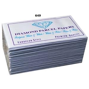 Papel de Envoltura de Diamantes de Alta Calidad, Color Blanco y Azul, Paquete de 25 Hojas, Súper Suave, Herramientas y Equipos de Joyería - Product Image 3