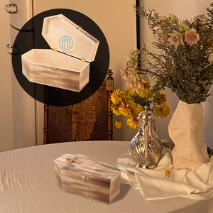 Urnas funerarias de alta calidad, urna de cremación, urna conmemorativa para mascotas, cremación de madera, caja de cenizas de hueso de perro y gato, hecho en Vietnam - Product Image 3