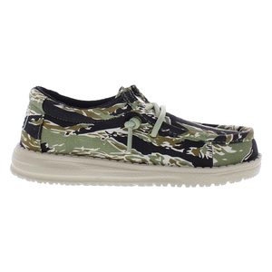 Hey Dude Wally Scarpe mimetiche per neonati/bambini Colore: mimetico a strisce di tigre 100% autentico - Product Image 3