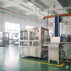 Máquina Monobloque de Alta Precisión para Llenado, Tapado y Enjuague de Agua Embotellada, de Acero Inoxidable 304, Accionamiento Eléctrico, con Caja de Madera - Product Image 6