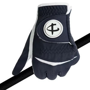 Precio de fábrica Guantes de golf Cabretta Cuero Diseño moderno Guantes con logotipo personalizado Golf Cabretta Guantes de golf de cuero más vendidos - Product Image 5
