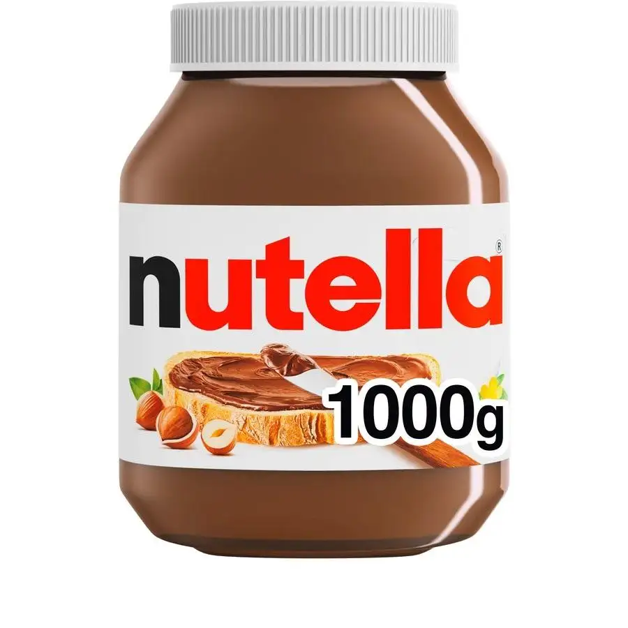 Nutella noisette chocolat étalage garniture parfaite pour les crêpes 200g bocal en verre 15 compte 6.5 kilogrammes