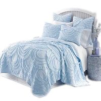 Edredón Acolchado de Algodón Chambray, Ecológico, Transpirable, para Todas las Estaciones, Textil para el Hogar, Súper Suave, Personalizado, Ideal para Bodas