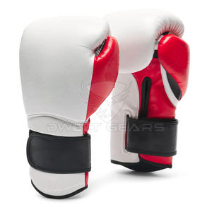 Gants de boxe en cuir pour hommes sur mesure avec logo pour l'entraînement et les arts martiaux - Product Image 1