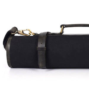 El mejor precio en bolsas de rollo de cuero genuino de calidad superior de color personalizado duradero bolsas de rollo de cuchillo con bolsas de herramientas de soporte OEM/ODM - Product Image 6