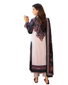 Salwar Kameez pour femmes, design élégant de plage, multi-tons, longueur au sol, évacuation rapide de l'humidité, viscose, sans plis - Product Image 4