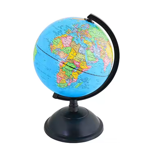 Globo terráqueo de escritorio, modelo de globo terráqueo, mapa del mundo para oficina en casa, decoración de enseñanza de geografía, regalos para estudiantes directos del proveedor indio - Product Image 1