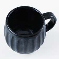 Mug à café en céramique Asayu Japon, bleu marine foncé, fabriqué au Japon, 265g, Made in Japan
