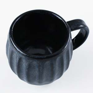 แก้วกาแฟเซรามิกสีน้ำเงินเข้ม - Product Image 5