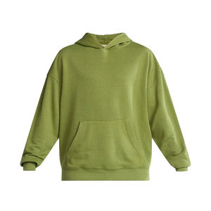 Acid Washed 420 GSM Coton Polyester Épais Blanc Uni Lourd Surdimensionné Hoodies Unisexe Logo Personnalisé Plus La Taille Hommes Hoodies - Product Image 6