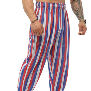 กางเกงขายาวผู้ชายทรงหลวม เอวยืดหยุ่นสูง น้ำหนักเบา ระบายอากาศ แห้งเร็ว คุณภาพพรีเมียม ลดราคา - Product Image 3