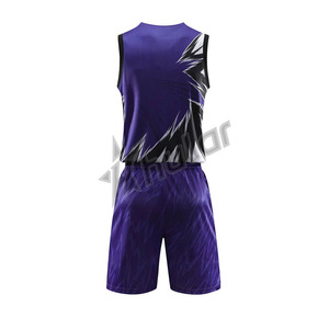 Ropa deportiva de verano transpirable de talla grande de Unifoam, ropa de baloncesto transpirable con técnicas de sublimación - Product Image 6