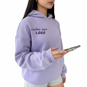 Sweat-shirt à capuche surdimensionné unisexe en polaire chaud et doux, pull ample, streetwear, décontracté, confortable, quotidien, tenue décontractée - Product Image 1