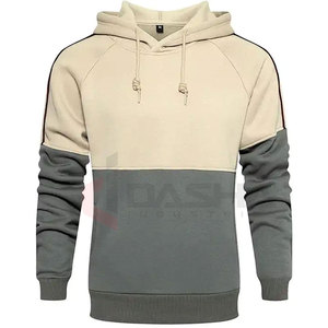 2025 hommes de haute qualité 450G polaire sweat à capuche couleur unie coupe ample en Polyester/coton pour l'impression numérique d'hiver - Product Image 1
