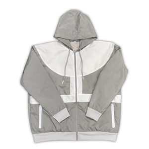 Ensemble coupe-vent design personnalisé ensemble coupe-vent en nylon de couleur unie ensemble de vêtements de rue ensemble de survêtement coupe-vent en nylon unisexe respirant - Product Image 2