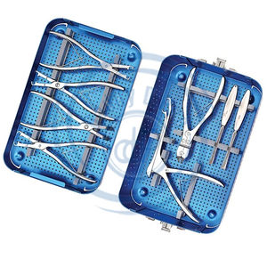 Ortho Genix A + Calidad Satinless Steel Rib Plate Instrument Set Premium Instrumentos quirúrgicos ortopédicos Manual CE ISO - Product Image 4