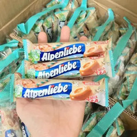 Top Rate Alpenlieb Thé au lait noir Bonbons durs Forme de cube Stimulation de l'énergie 24 sacs Vietnam Meilleur prix