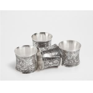 Shiny Copper Plated Metal Napkin Ring for Weddings Special Occasions Home <b>Dining</b> <b>Table</b> Banquet Decor Napkin Holder - Product Image 6