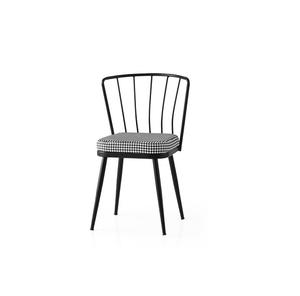 เก้าอี้ในบ้านที่มีคุณภาพระดับพรีเมียมทำจากกำมะหยี่สีขาวบนโลหะสีทองเงาใช้ในห้องพักเลานจ์ของโรงแรม - Product Image 3