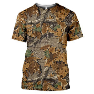 Camisas de Caza Impermeables de Invierno con Diseño RealTree, Estilo Hip Hop, Hombros Caídos, 100% Poliéster Transpirable, Antibacterianas, Servicio OEM - Product Image 1
