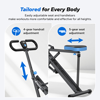 R07 Appareil d'entraînement aux squats pliable, très populaire, pour fessiers et quadriceps, avec 3 bandes de résistance, pour usage domestique