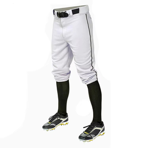 Uniforme de Béisbol de Alta Calidad, Conjunto Deportivo Personalizado con Bordado, Pantalones Lisos, Chaqueta con Impresión por Transferencia de Calor, Tallas Grandes, 100% - Product Image 3
