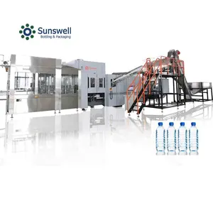 24000BPH Complete Rotary Type Sunswell Carbonated Soda Water Blow/Filling/Sealing Combiblock