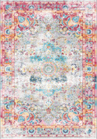 GOLDENMOON RUG Quadratischer Baumwoll-Zebra Wilton Loop Pile Moderner Geometrischer Türkischer Teppich Ariana Waschbar Wendbar Flachflorig Handgefertigt
