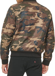 Recién llegado, chaqueta de invierno Bomber para hombre, chaqueta Bomber de alta calidad para hombre, chaqueta de invierno Bomber hecha a medida para HOMBRE - Product Image 2
