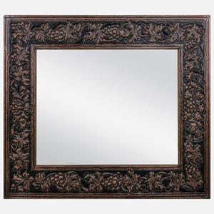 Cadre de miroir moderne en cuivre avec un nouveau look élégant et un travail antique pour transformer les espaces d'entrée et de couloir - Product Image 6