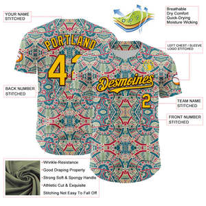 Maillot de baseball personnalisé en gros, 100 % polyester, impression numérique, léger, résistant à l'humidité, respirant, col en V, unisexe, adulte - Product Image 6