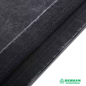 High Quality Men's Plus Size T Shirt 100% Cotton Eco-Friendly Loose Fit Neck <b>Drop</b> Shoulder Streetwear <b>Acid</b> Washed tees - Product Image 4