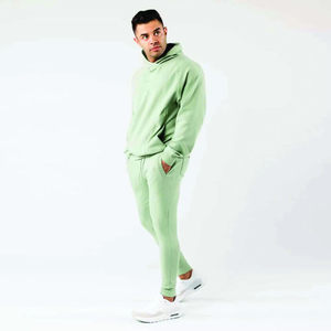 Proveedor al por mayor Pantalones de chándal para hombre Pantalones de talla grande Diseño OEM Color personalizado 360 Gsm Streetwear Precio bajo Ligero - Product Image 3