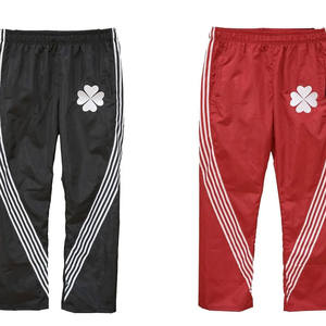 กางเกงสเวตเตอร์ถักตรงลายทางสำหรับผู้ชายกางเกงวอร์มแนวสตรีทแวร์กันลมลายทางกางเกงวิ่งจ๊อกกิ้งแนวสตรีทแวร์ - Product Image 1