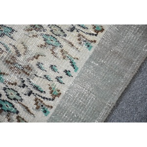 Tapis turc vintage 5,4x7,8 pieds, tapis persan gris - Product Image 5