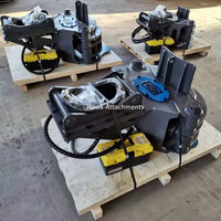 Nouvelle pince hydraulique pour l'abattage d'arbres, accessoire pour excavatrice, avec moteur, diamètre de coupe max. 300 mm